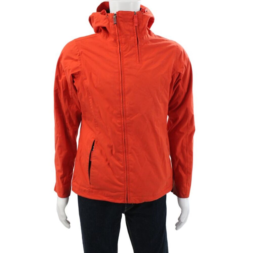 Burton Mens Ski Jacket Orange Polyester Zip Size M